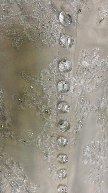 Infant size mermaid flower girl dress